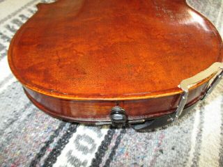 Rare Fine Old Antique 20s Vintage American Fiddle 4/4 Violin - Solo Tone 5