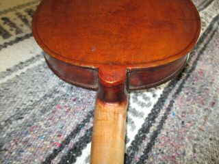 Rare Fine Old Antique 20s Vintage American Fiddle 4/4 Violin - Solo Tone 6