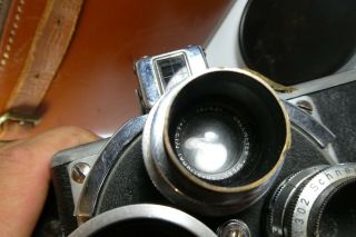 Old Vintage BOLEX PAILLARD H16 Movie Cime 16mm Film Wind Up Camera 4