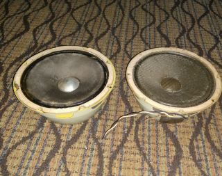 Pair Vintage Altec 400x Speakers // 755a 3