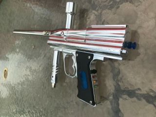 Chromed Vintage WDP Angel LCD Paintball Gun (might need battery) 3