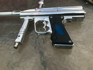 Chromed Vintage WDP Angel LCD Paintball Gun (might need battery) 5