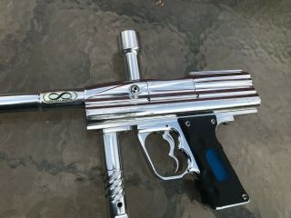 Chromed Vintage WDP Angel LCD Paintball Gun (might need battery) 8