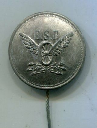 Wwii German Railroad E.  S.  B Stickpin