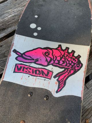 Mark Gonzales Color My Friends In Vision Vintage Skateboard Venture Trucks Blurr 3