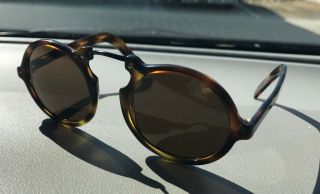 Rare Giorgio Armani 317 The Great Gatsby Vintage Sonnennrille / Sunglasses