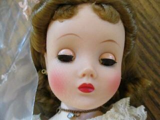 Rare Vintage 1950s Madame Alexander HIGH BLUSH ELISE QUEEN? Doll Gorgeous Bride 9