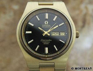 Omega Seamaster Cosmic 2000 Rare Swiss Made Men 38mm Automatic 1970 Watch Je78