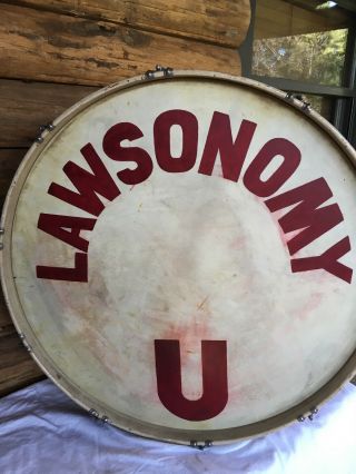 Antique Drum - What Is Lawsononomy? A True Part Of American History