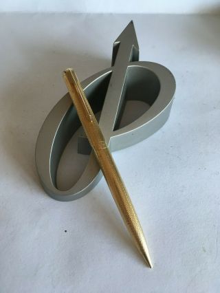 RARE vintage 18 ct solid gold Parker 61 PRESIDENTIAL pencil minty BARLEY 3