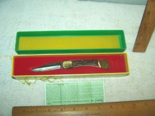 Vintage Puma Folding Pocket Knife