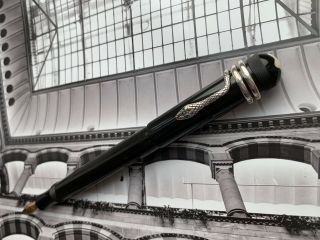 Vintage restored 1920s MONTBLANC No.  6 COMPRESSOR Pneumatic BHR fountain pen 9