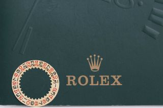 Rolex Vintage Gmt 6542 Roulett Date Wheel Fcd8942