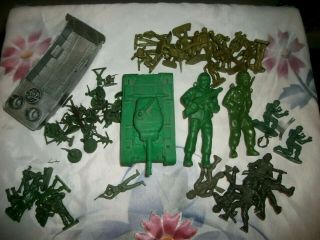 Great Assorted Vintage Army Toys Of The 50 