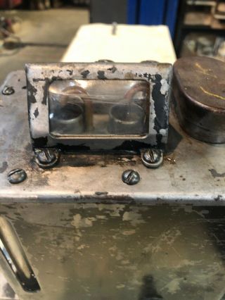 Antique Madison Kipp Oiler Lubricator Ratchet Driven Hit Miss Steam Engine Punk 4