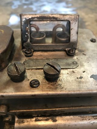 Antique Madison Kipp Oiler Lubricator Ratchet Driven Hit Miss Steam Engine Punk 5