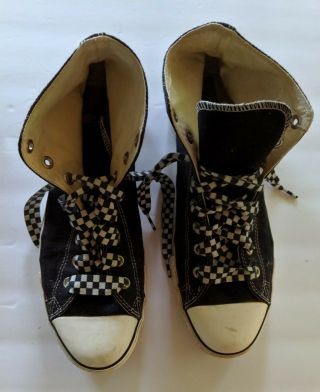 Vintage Converse High Top Hemp Shoes (men 