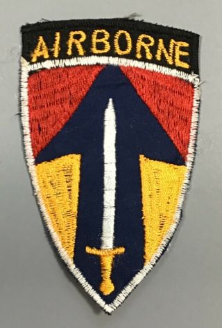 Vietnam War Us Army Airborne 1st Field Force Patch Cut Edges Made In Vietnam