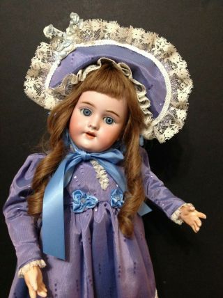 Lovely Antique German Bisque Doll Handwerck 109