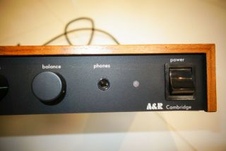 A&R Cambridge A60 Integrated Amplifier Vintage Amp Retro Sound DIN sockets 3