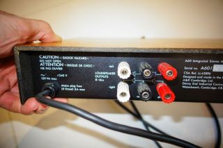 A&R Cambridge A60 Integrated Amplifier Vintage Amp Retro Sound DIN sockets 5