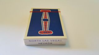 Vintage Authentic Jerry ' s Nugget Casino Playing Cards Set In Wooden Case 4
