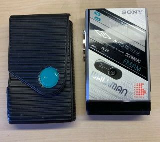 Vintage Sony Walkman Fm/am Cassette Player Wm - F100ii Near (rare).
