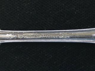 Rare Tiffany Olympian Pat.  Sterling Silver Set of 6 Butter Knife set Pat.  1878 8