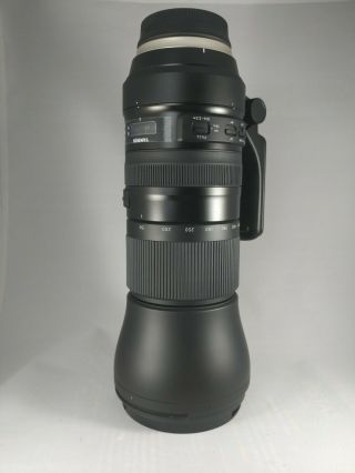 Tamron Sp A022 150 - 600mm F/5 - 6.  3 Vc Di Usd Lens For Canon (g2) Rarely W/box