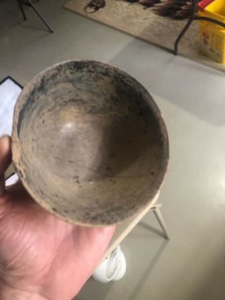 Mlc S2837 4” X 3 1/2” Pre Columbian Pot Old Pottery