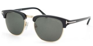 Tom Ford Henry Ft0248 Tf 248 05n Black Vintage Sunglasses W Case