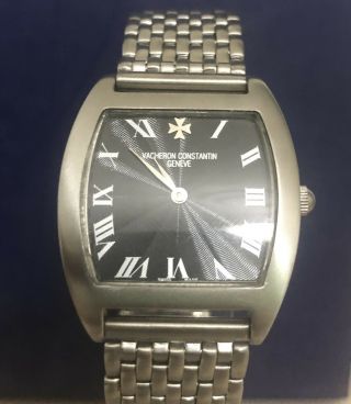 Rare Vacheron Constantin Tounneau Watch With G