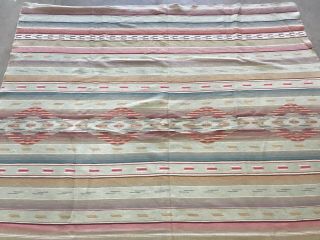 Vtg Ralph Lauren Southwestern Print Blanket 87” X 81”