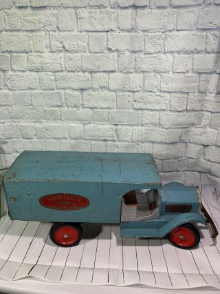Rare 1920’s Sturditoy Traveling Store Delivery Truck All Huge 26 "