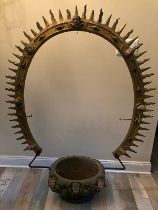 Very Rare Large Antique Early 1800 