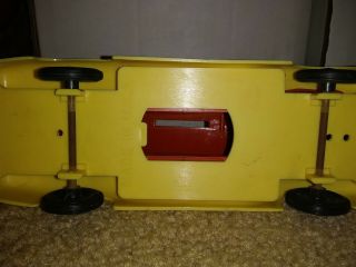 Vintage Oscar Mayer Wienermobile Plastic Bank - Pat No.  D171 - 550 Large Toy 8