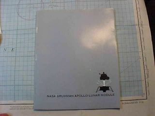 RARE VINTAGE NASA / GRUMMAN LM LUNAR MODULE TRANSGRAPHIC BROCHURE 2