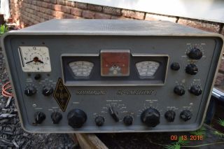 Vintage Hammarlund Hq - 170 Receiver W/ S - 200 Speaker Powers On