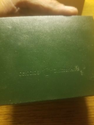 Rare Vintage Rolex box with Certification 6