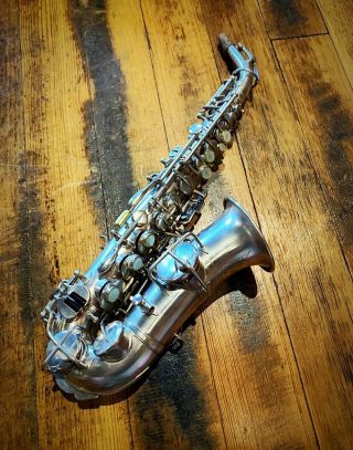 VINTAGE Buescher Curved Soprano Sax Sop Saxophone STUNNING Player Orig. 2