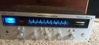 Marantz 2220 Vintage Silver Faced Stereo Receiver Exc With Phono Input