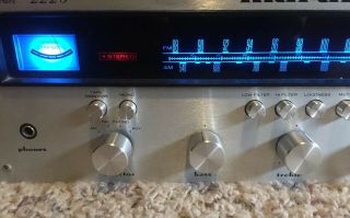 Marantz 2220 Vintage Silver Faced Stereo Receiver EXC with Phono Input 2