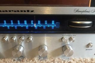 Marantz 2220 Vintage Silver Faced Stereo Receiver EXC with Phono Input 3