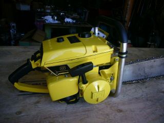 Mcculloch 797 vintage muscle chainsaw 123cc ' s 2