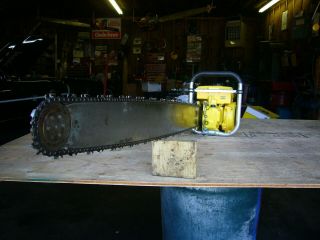 Mcculloch 797 vintage muscle chainsaw 123cc ' s 7