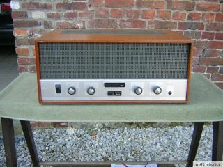 Vintage Philips Stereo Tube Amplifier Ag9018,  Old School 1965 Hi - Fi Valve Amp