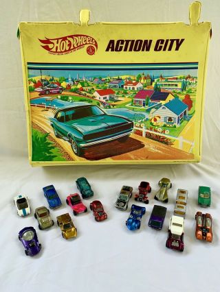 Vintage Hot Wheels,  Action City,  And Other Toy Cars
