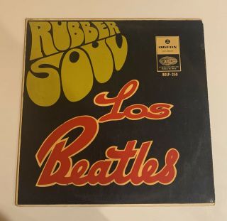 The Beatles Rubber Soul Vinyl Bolivian Rare Limited Edition