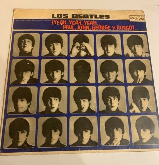 Los Beatles ‎– Yeah,  Yeah,  Yeah,  Paul,  John,  George Y Ringo Vinyl Rare Edt.