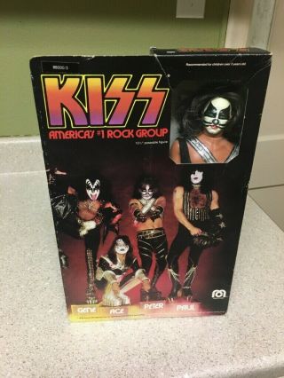 MEGO KISS ACTION FIGURES 4Doll Set COND.  Box ' s vintage 70s 6